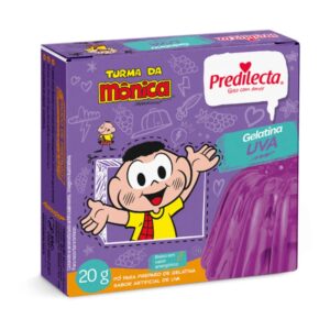 Gelatina Predilecta Uva Turma da Mônica 20g