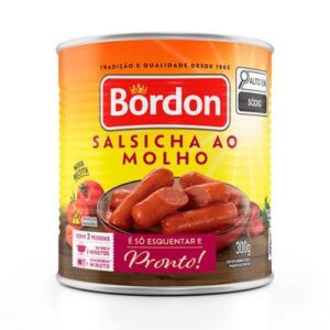 Salsicha Ao Molho Bordon Lata 300g