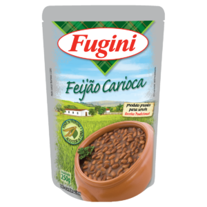 Feijão Carioca Pronto Fugini Sachê 250g